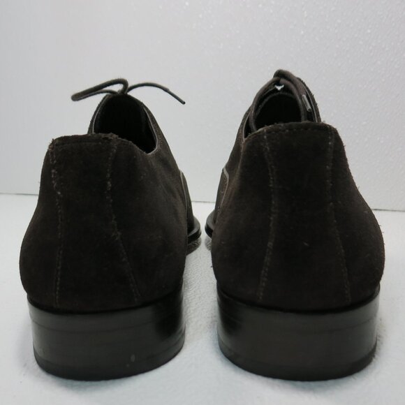 Magnanni Cap Toe Suede Leather Oxfords Men's Footwear Shoes Derby Morocco Sz 10 - Picture 6 of 7